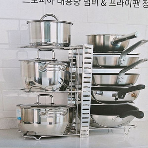 스토피아 스텐. 냄비 후라이펜 정리대 새상품입니다