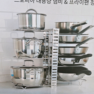 스토피아 스텐. 냄비 후라이펜 정리대 새상품입니다