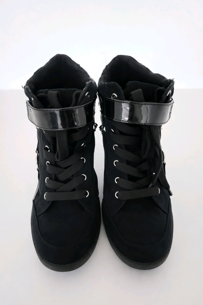 ((정품))게스 여자 웨지스니커즈 겨울 키높이신발 (240)--8