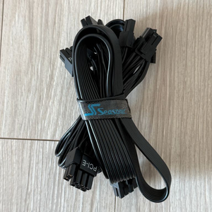 [새상품] 시소닉 vga 8핀 파워 케이블 2개