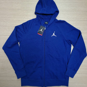 조던 플리스 풀집업 후드 L사이즈 새제품 블루컬러 9만원