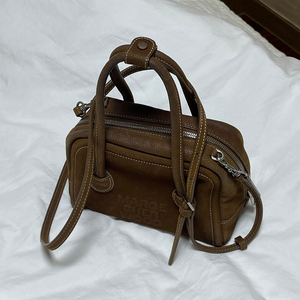 마지셔우드 소프트 토트백 체스트넛 누벅 미니