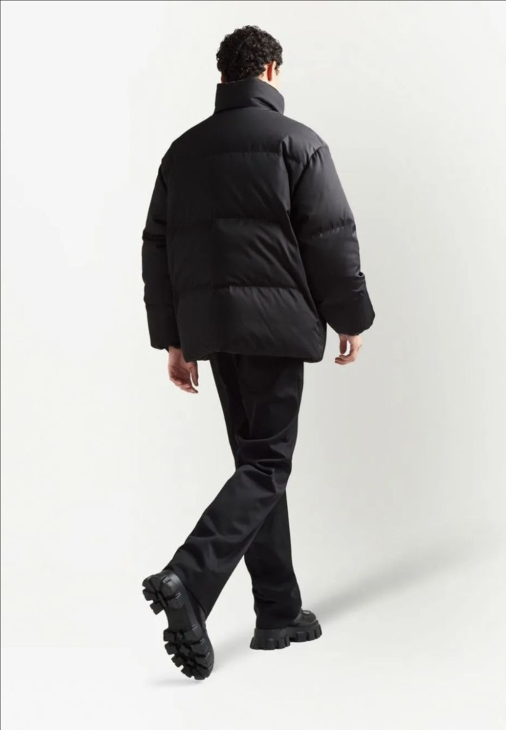 프라다 리버시블 패딩 SGC045 블랙 S(105)--9