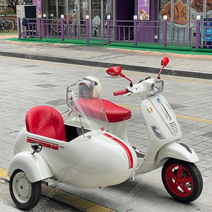 베스파 사이드카 판매! 자토바이 대차가능