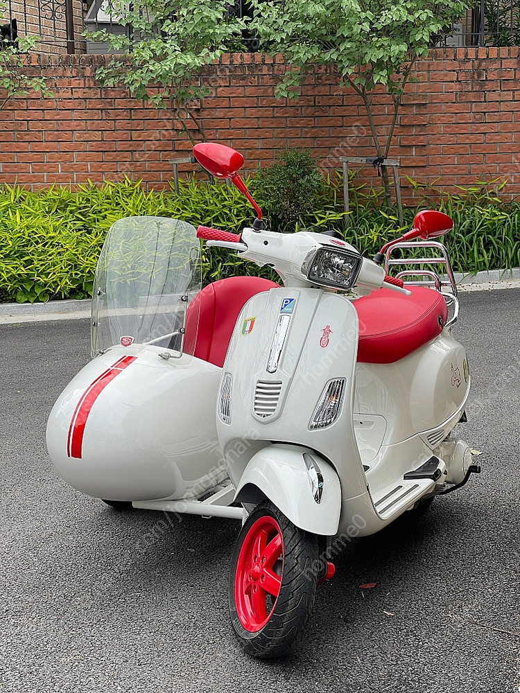 베스파 사이드카 판매! 자토바이 대차가능--2