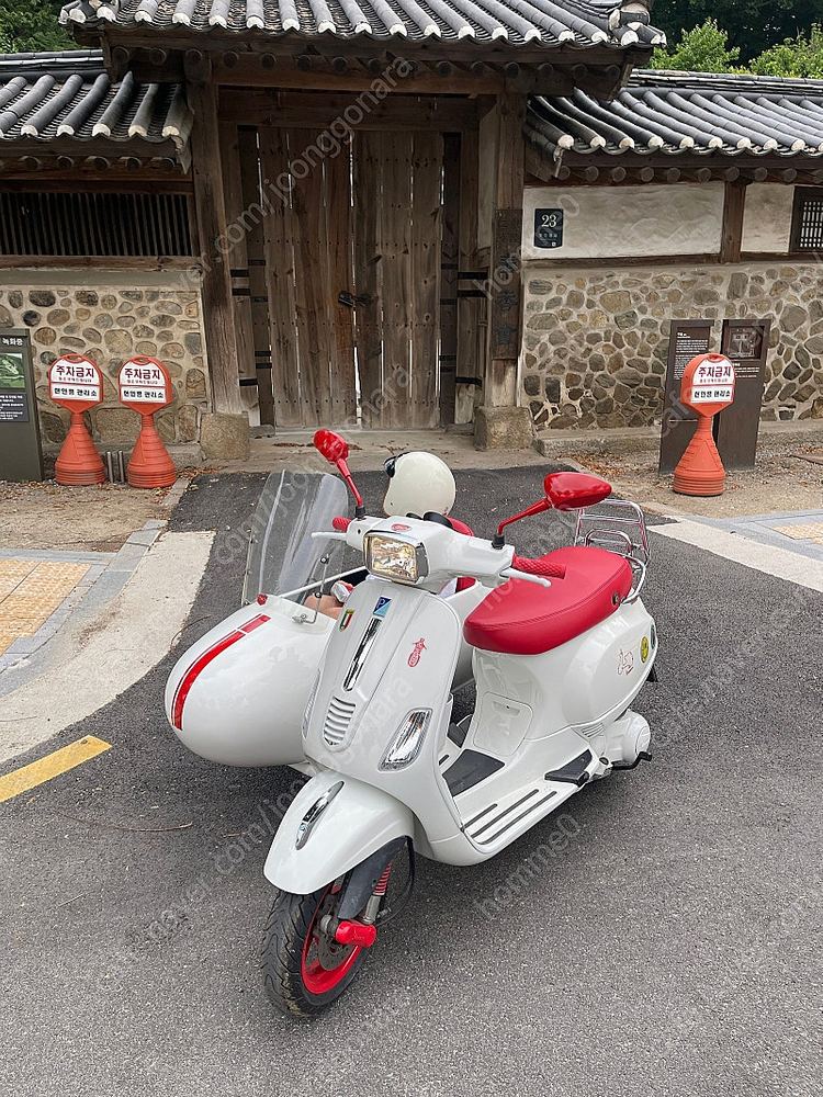 베스파 사이드카 판매! 자토바이 대차가능--6