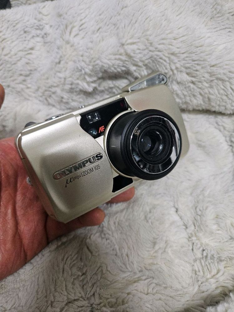 올림푸스 뮤 줌 105 빈티지 카메라 레트로 카메라--5