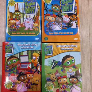 New Super Why 1집 2집 3집 4집 풀세트 완벽구성
