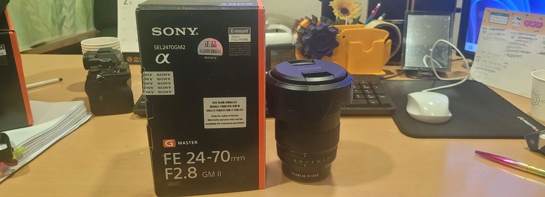 소니 FE 24-70mm F2.8 GM II 금계륵2 렌즈입니다 이미지