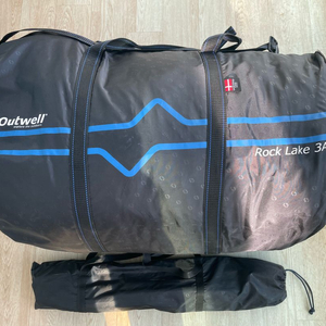 Outwell 아웃웰 록레이크 에어텐트 3인용 (Rock Lake 3ATC) + 캠핑 풀세트 일괄 판매 이미지