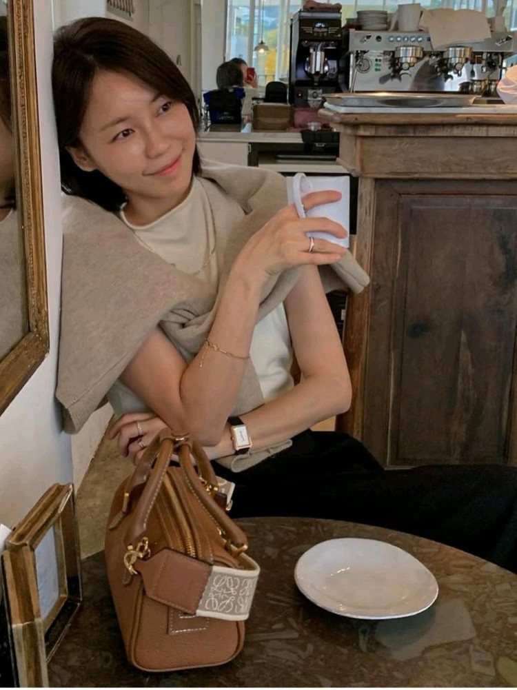 유메르 메르레브 미니 앙쥬 백 가방 + 키링 + 크기비교 사진 추가 ( 배송온 그대로 , 완전 새 것 )--5