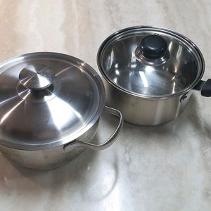 인덕션 스텐 냄비 2종 일괄판매