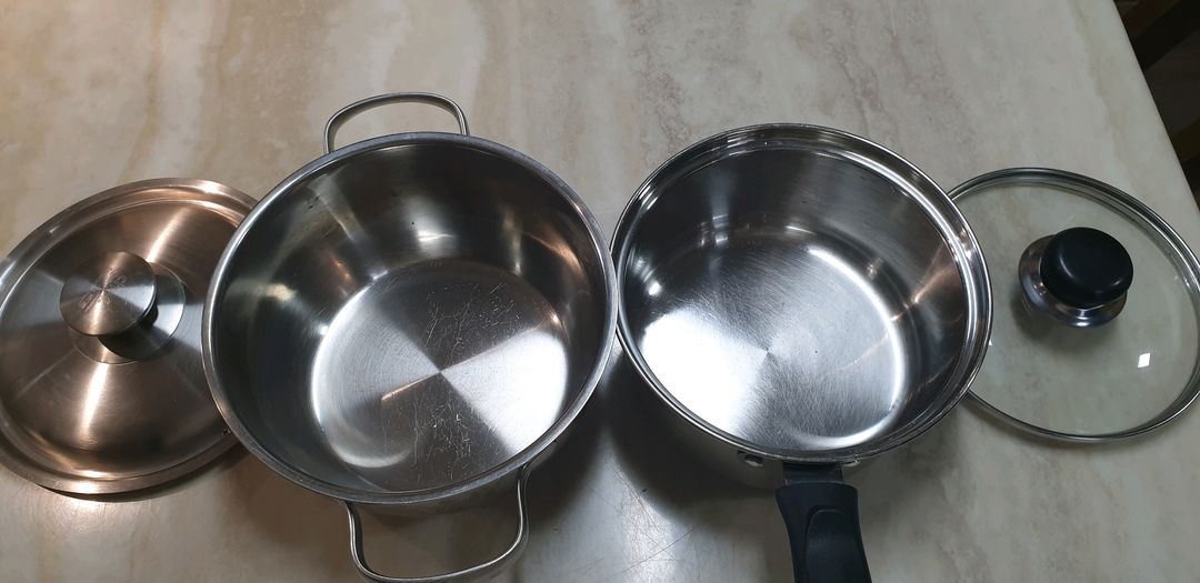 인덕션 스텐 냄비 2종 일괄판매 이미지