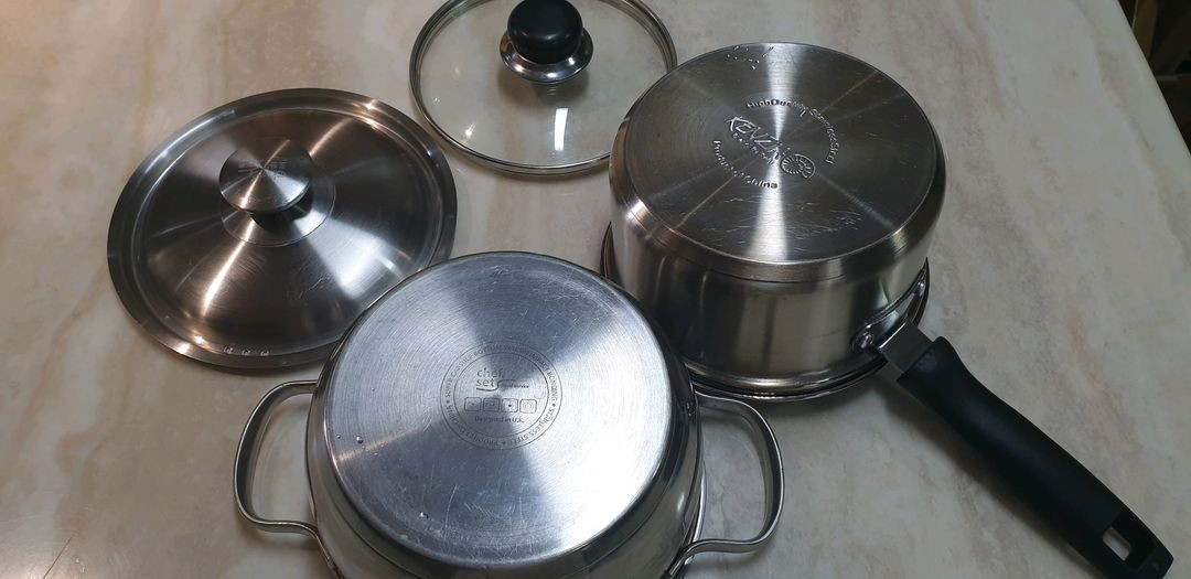 인덕션 스텐 냄비 2종 일괄판매 이미지