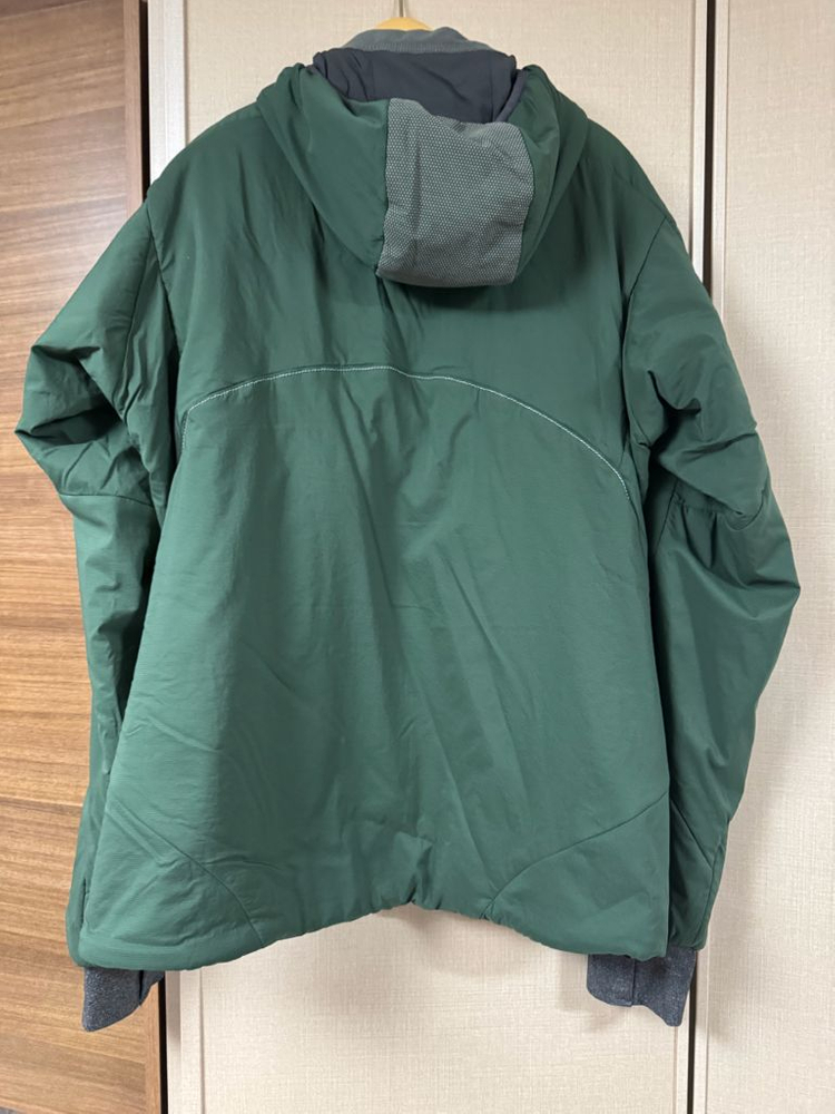 앤드원더 알파 에어 후디 그린 XL 팝니다 이미지