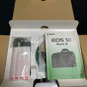 캐논 (오막삼) 5D mark lll 풀박스 + 세로그립 + 충전기, 선