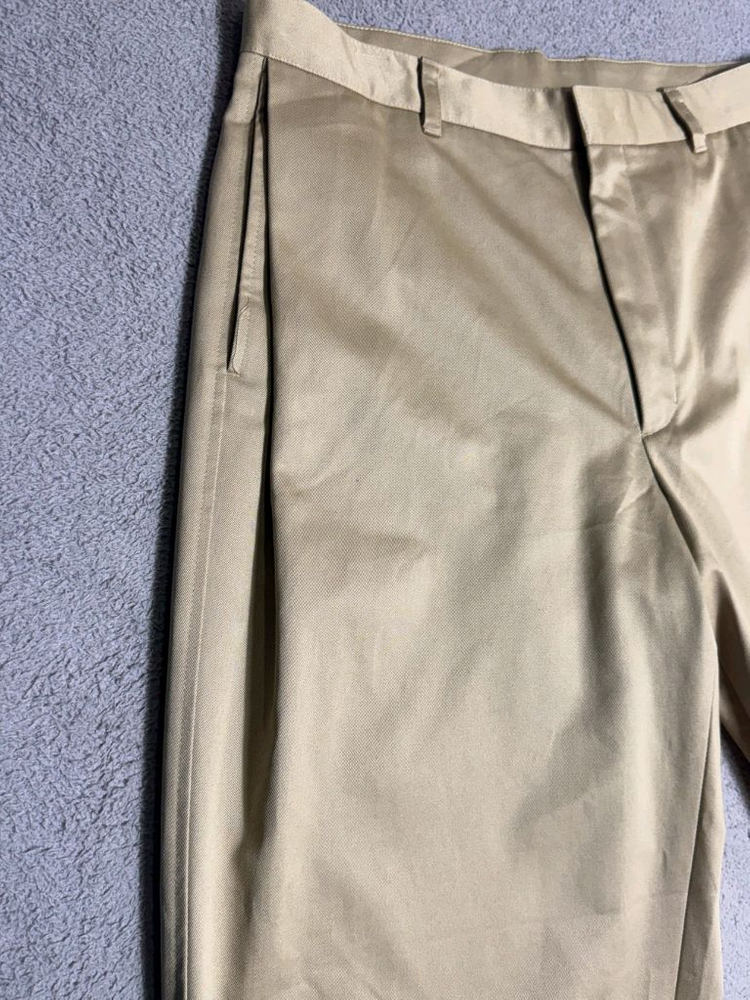 24fw 솔리드옴므 베이지 원턱트윌 와이드팬츠 타임 시스템--1