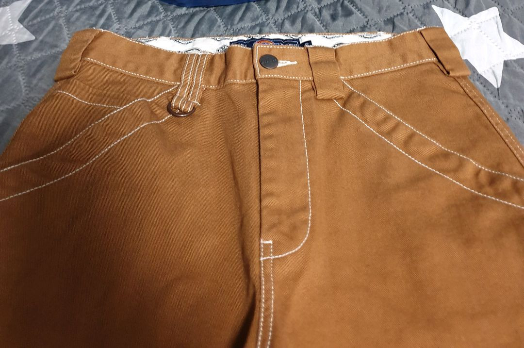 디키즈 스티치 카펜터 워크팬츠 브라운 (30) 이미지