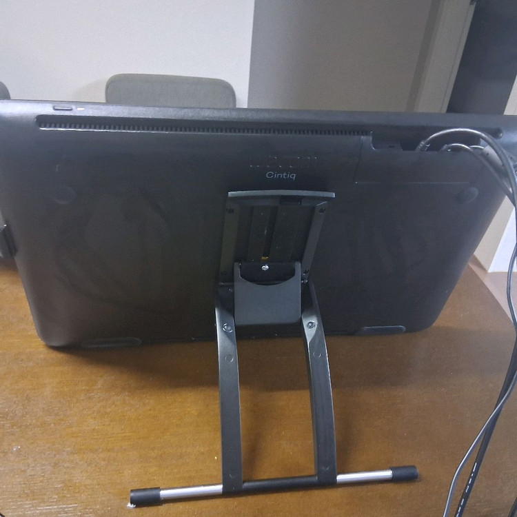 [S급/풀박스] 와콤 신티크 22 (DTK-2260) + 정품 스탠드 + 프로펜 2 포함--1