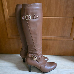 미소페(MISOPE) 가죽 롱부츠(235mm)