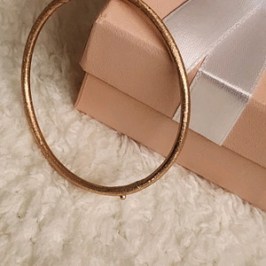 14k 로즈골드 팔찌