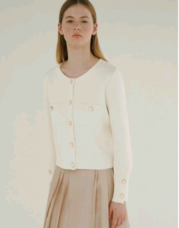 유메르 에뚜왈 니트 가디건 자켓 ( 배송온 비닐 그대로 , 새상품 )--2