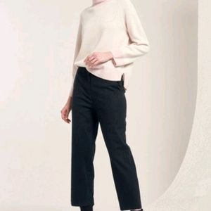 마인 캐시미어100 세미크롭 니트탑 프리사이즈 (90사이즈)