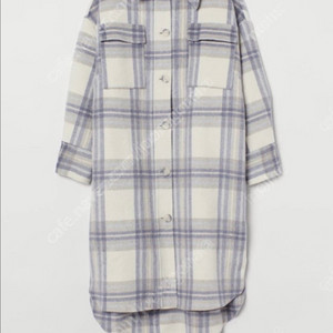 H&M 마랑맛 울블렌드 오버사이즈 롱코트 XS