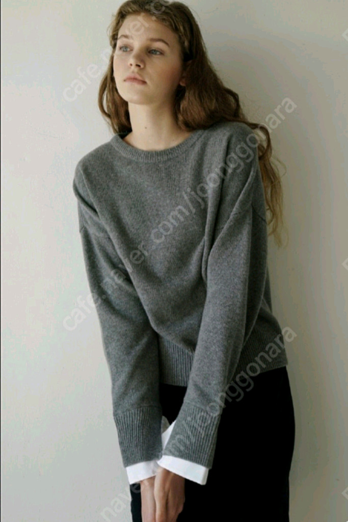 유메르 캐시 니트 ( 배송온 봉투 그대로, 새상품)--9