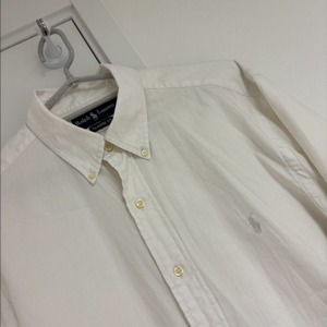 폴로 화이트 셔츠 클래식핏 L(105~110)
