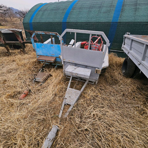 경운기용 일반 추레라 판매합니다 (타이어 짱짱함) 이미지