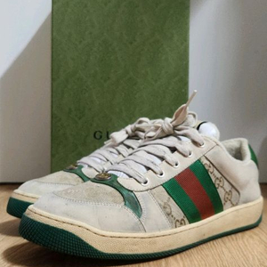 270mm 구찌 신발 빈티지 스크리너 운동화 스니커즈