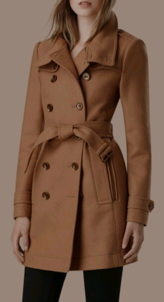 버버리 정품 깁스무어 울캐시 코트--2