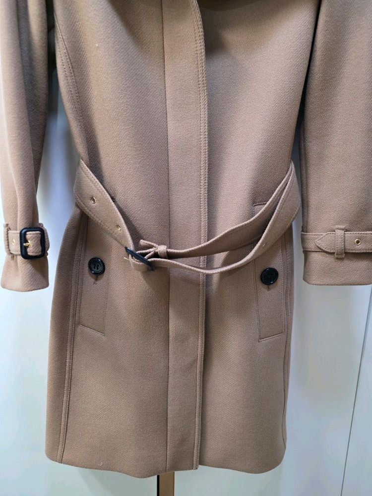 버버리 정품 깁스무어 울캐시 코트--4