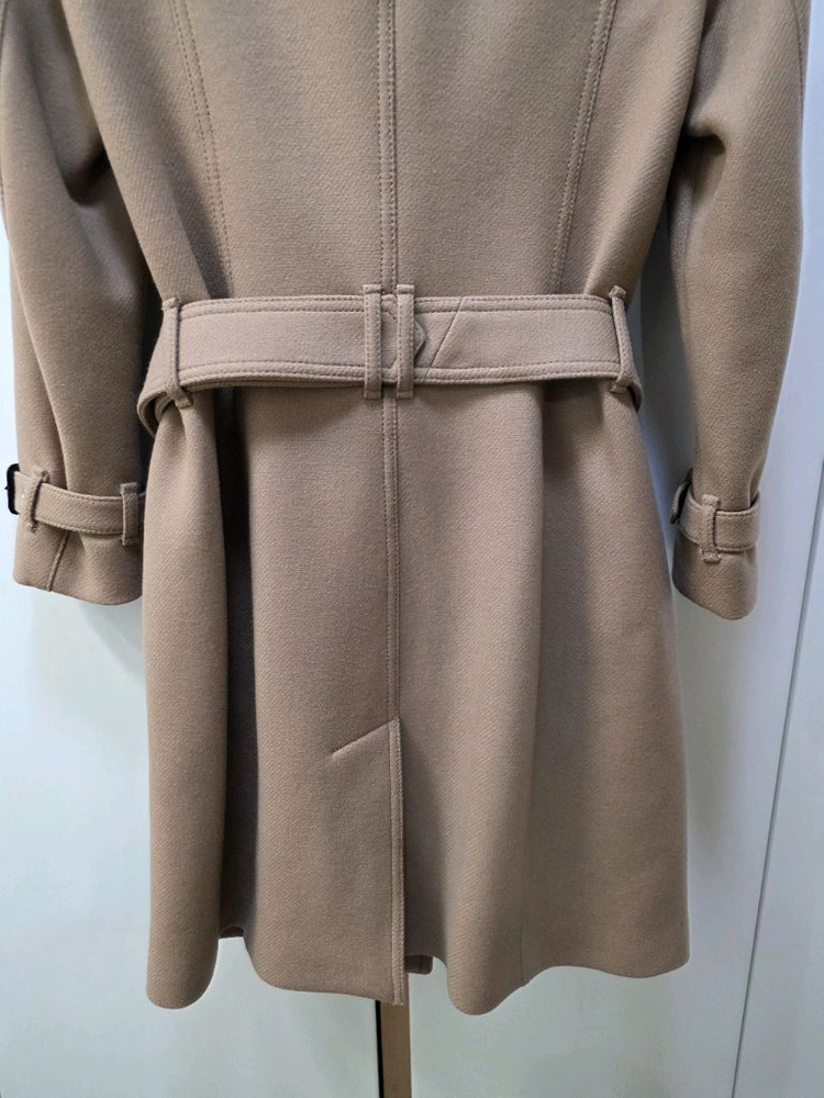 버버리 정품 깁스무어 울캐시 코트--6