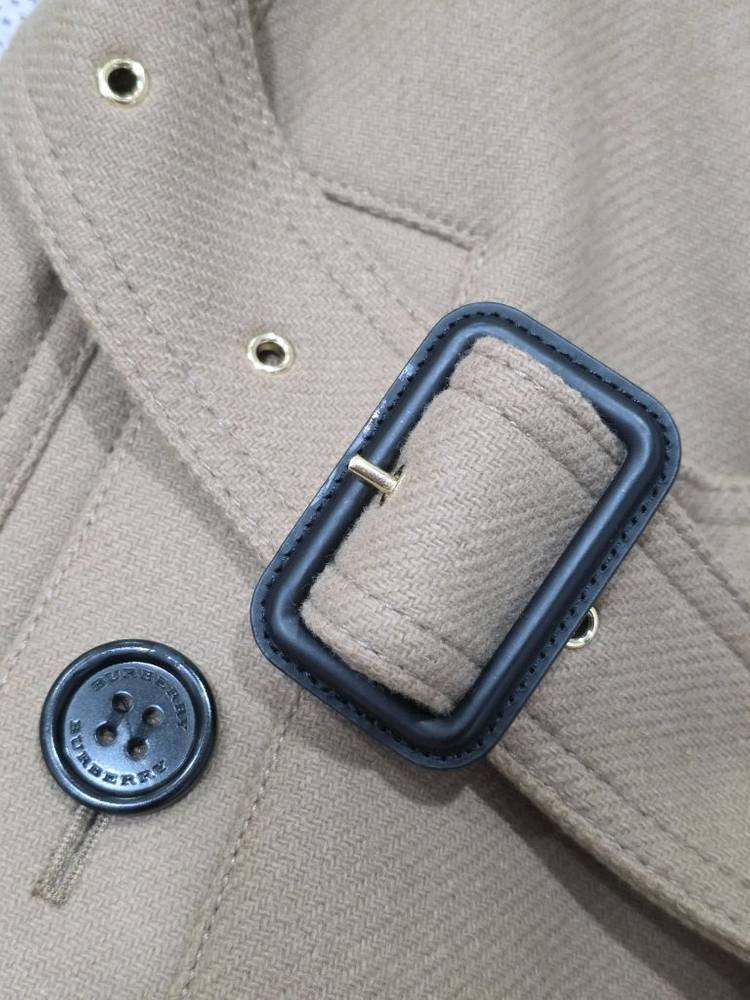 버버리 정품 깁스무어 울캐시 코트--7