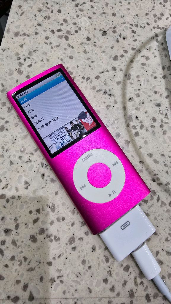 아이팟 나노 4세대 8gb 핑크 이미지
