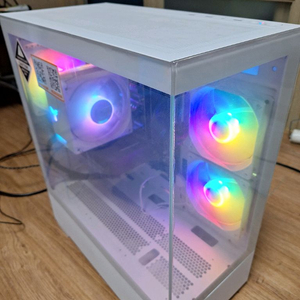 게이밍 컴퓨터 PC 본체 Ryzen 7500F RTX 5060 배그 아이온 로아 발로란트 게임용 데스크탑