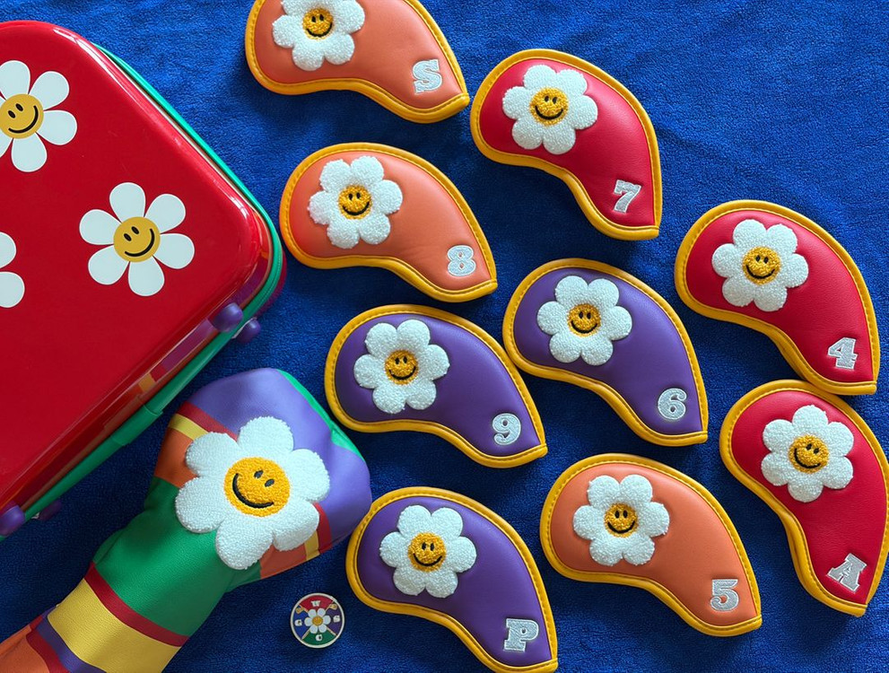 위글위글x골든베어 골프 하프백 +레디백 +골프커버--5