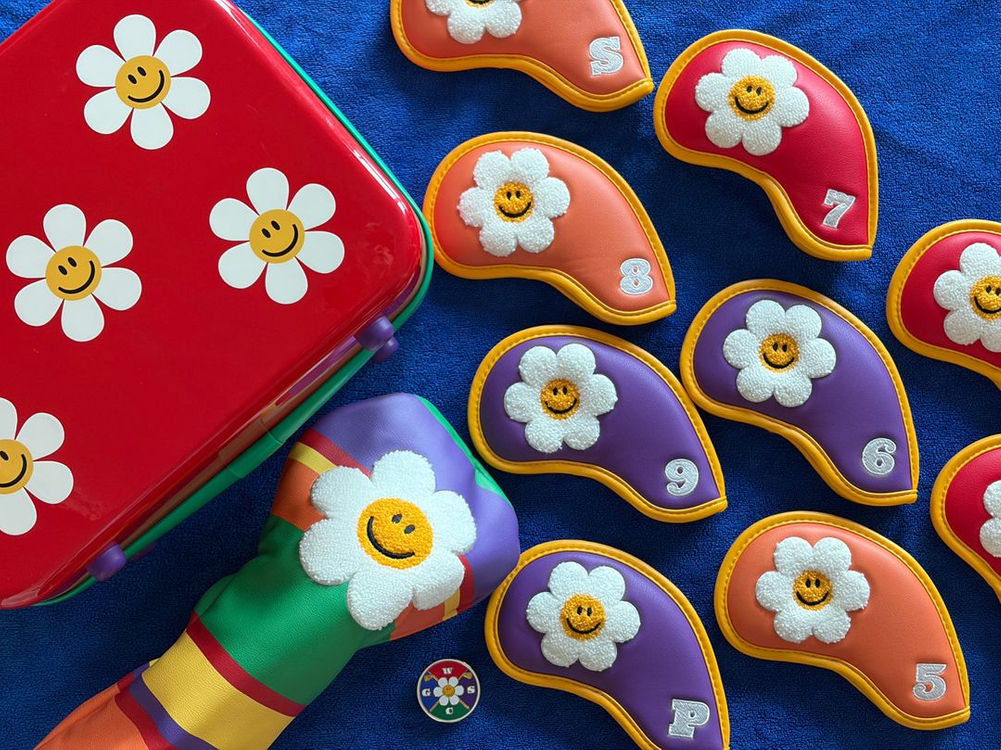 위글위글x골든베어 골프 하프백 +레디백 +골프커버--6