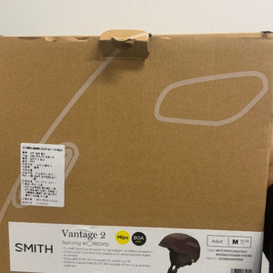 2526 스미스 벤티지2 size M 밉스 매트 미스틱/골드 더스트 스노우 보드 스키 안전 헬멧