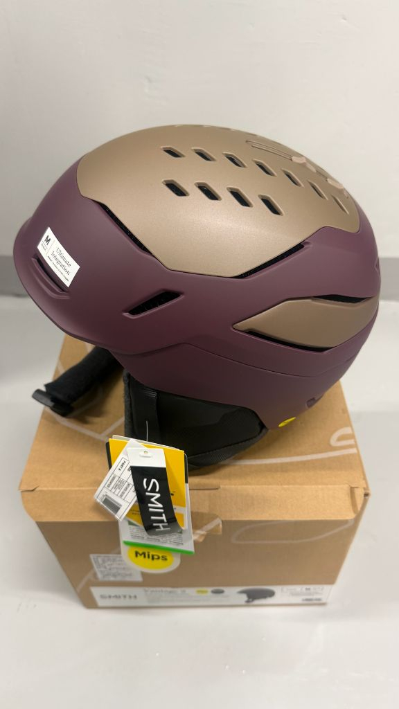 2526 스미스 벤티지2 size M 밉스 매트 미스틱/골드 더스트 스노우 보드 스키 안전 헬멧 이미지