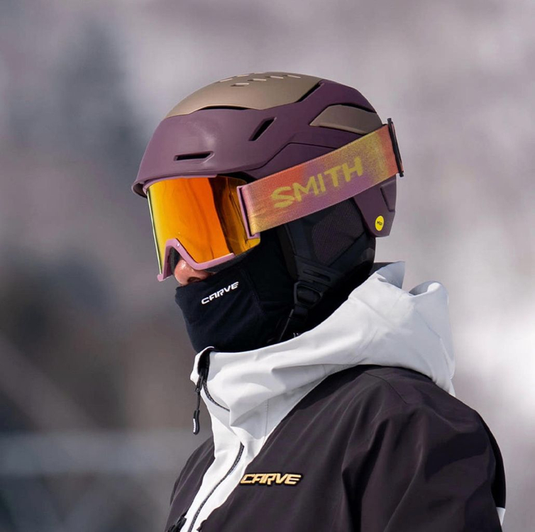 2526 스미스 벤티지2 size M 밉스 매트 미스틱/골드 더스트 스노우 보드 스키 안전 헬멧 이미지