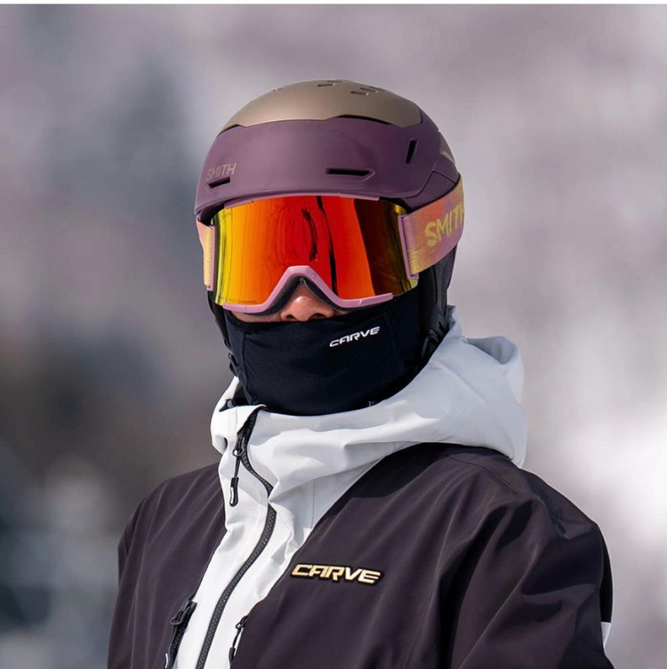 2526 스미스 벤티지2 size M 밉스 매트 미스틱/골드 더스트 스노우 보드 스키 안전 헬멧 이미지