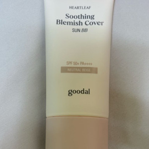 (새상품)구달 어성초 진정 블레미쉬 커버 선 비비 뉴트럴베이지