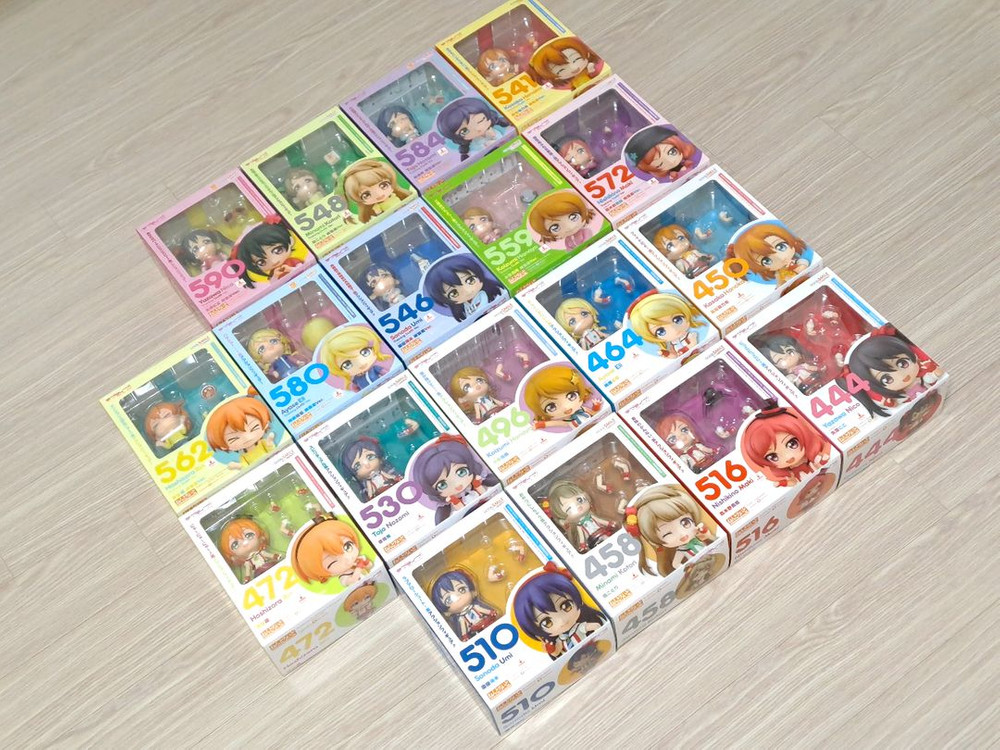 러브라이브 럽라 넨도로이드 18종 풀 세트 무대의상 연습복 뮤즈 무대복--5