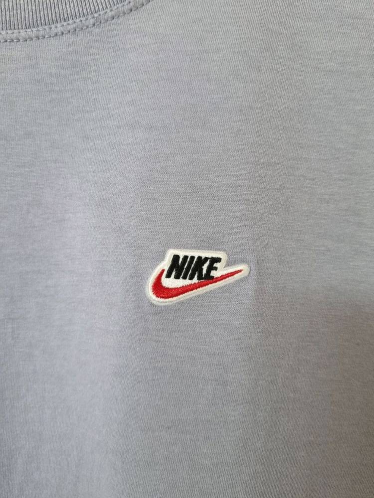 NIKE 나이키 스포츠 웨어 패치 로고 스카이 블루 반팔 XL사이즈 국내 105사이즈 판매합니다~!--1