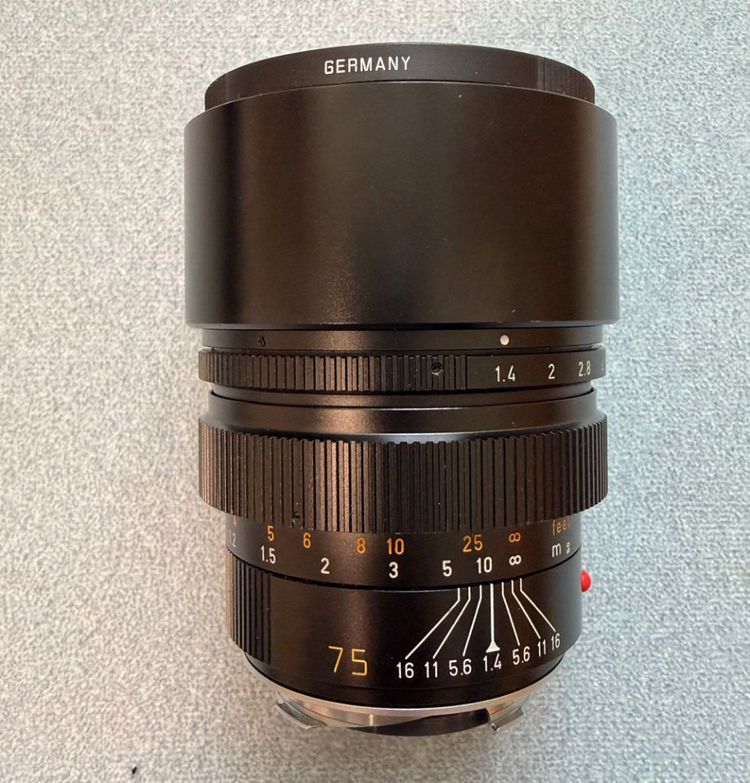 라이카 Summilux 즈미룩스 75mm 1.4 2세대--5