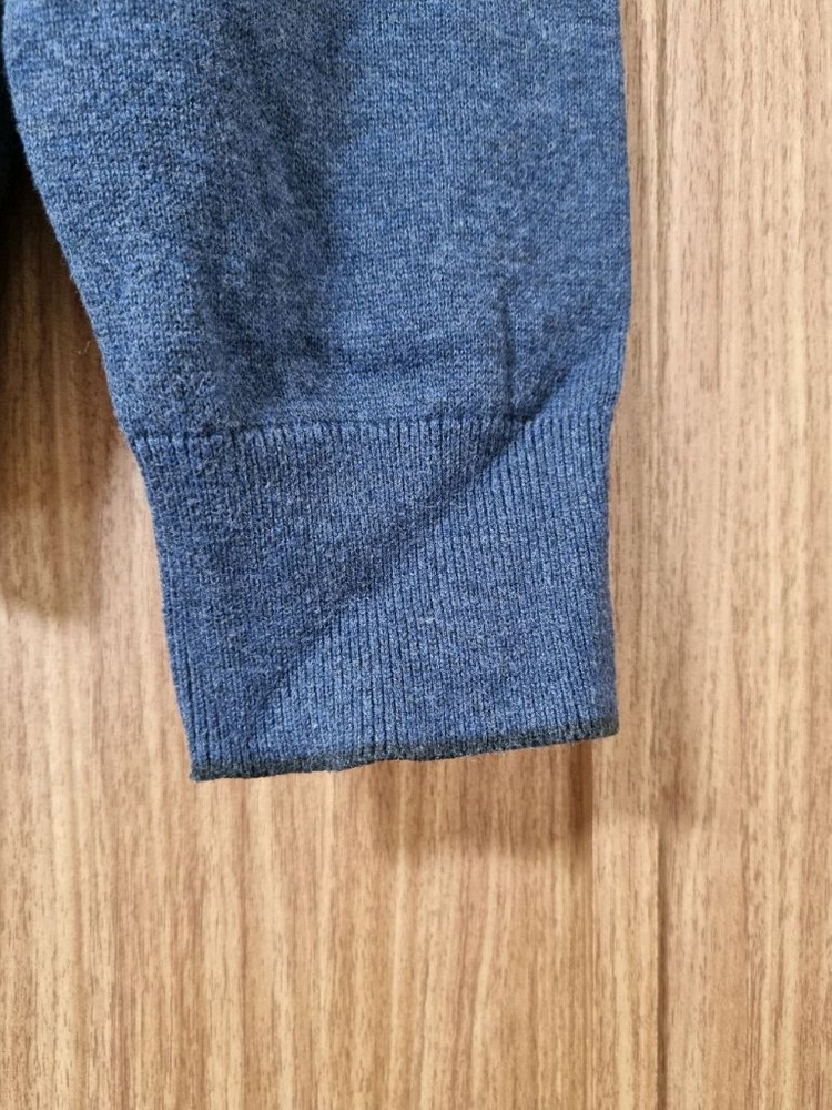 Calvin Klein 캘빈클라인 CK 피마코튼 라운드 네이비 니트 M사이즈 국내 105사이즈 판매합니다~!--2