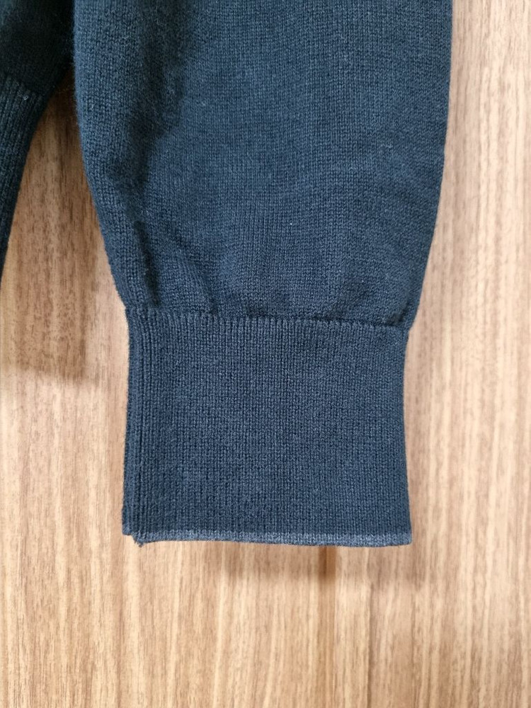 Calvin Klein 캘빈클라인 CK 피마코튼 라운드 블랙 니트 M사이즈 국내 105사이즈 판매합니다~!--2